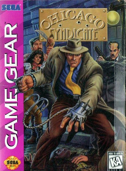 Chicago Syndicate box art for Sega Game Gear